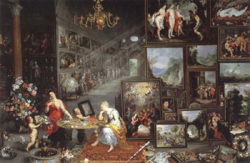 Jan Brueghel The Elder allegory of sight oil painting picture